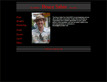 Tablet Screenshot of fanclub.brucesabin.com
